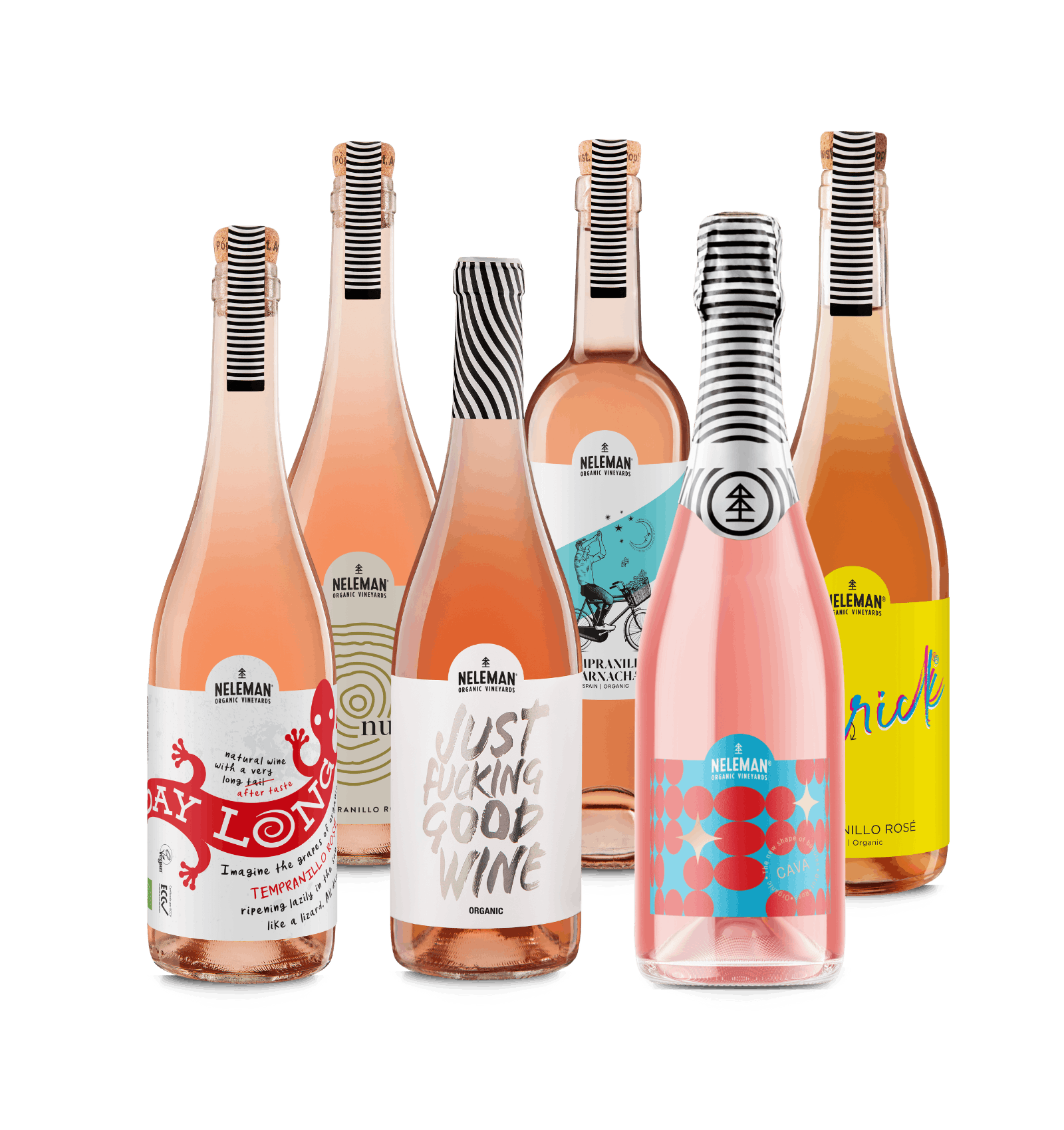 Rosé wijnpakket Organic
