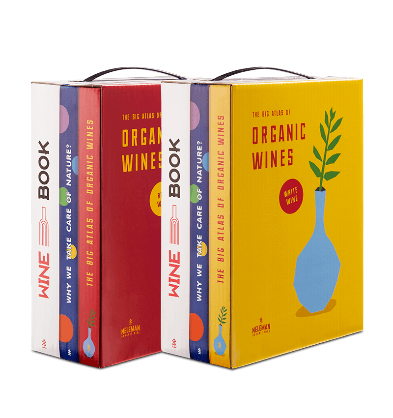 Wine-in-Books Organic Combipakket