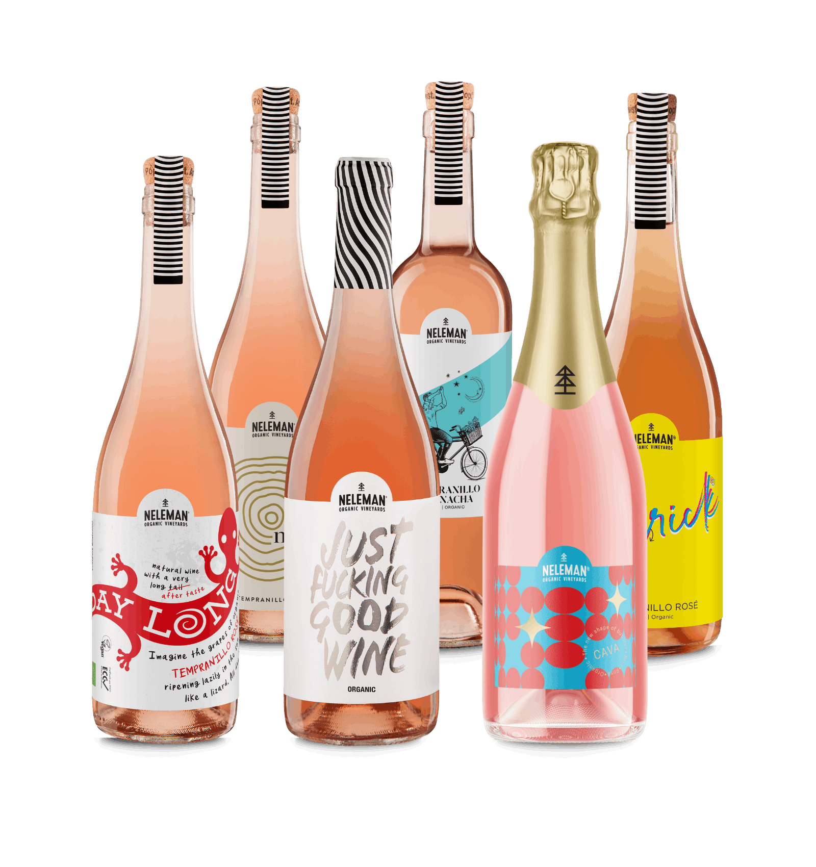 Rosé wijnpakket Organic