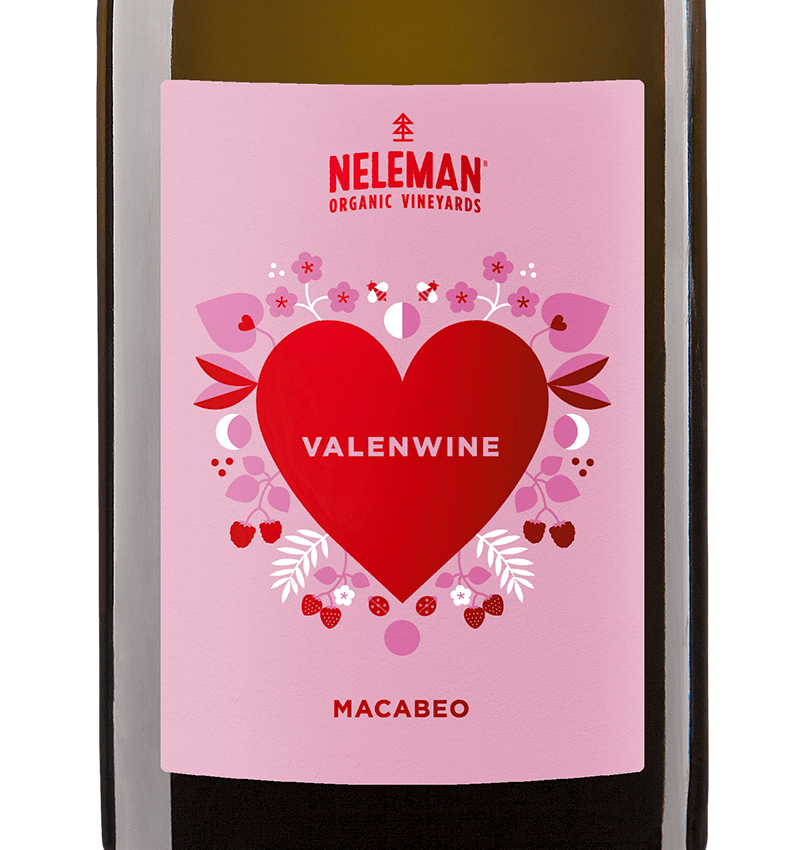 Limited Edition Valenwine Macabeo Organic Cadeaupakket 