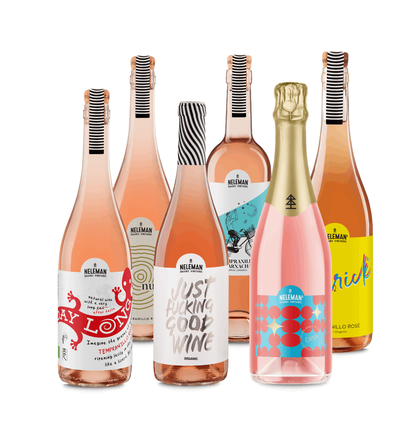 Rosé wijnpakket Organic