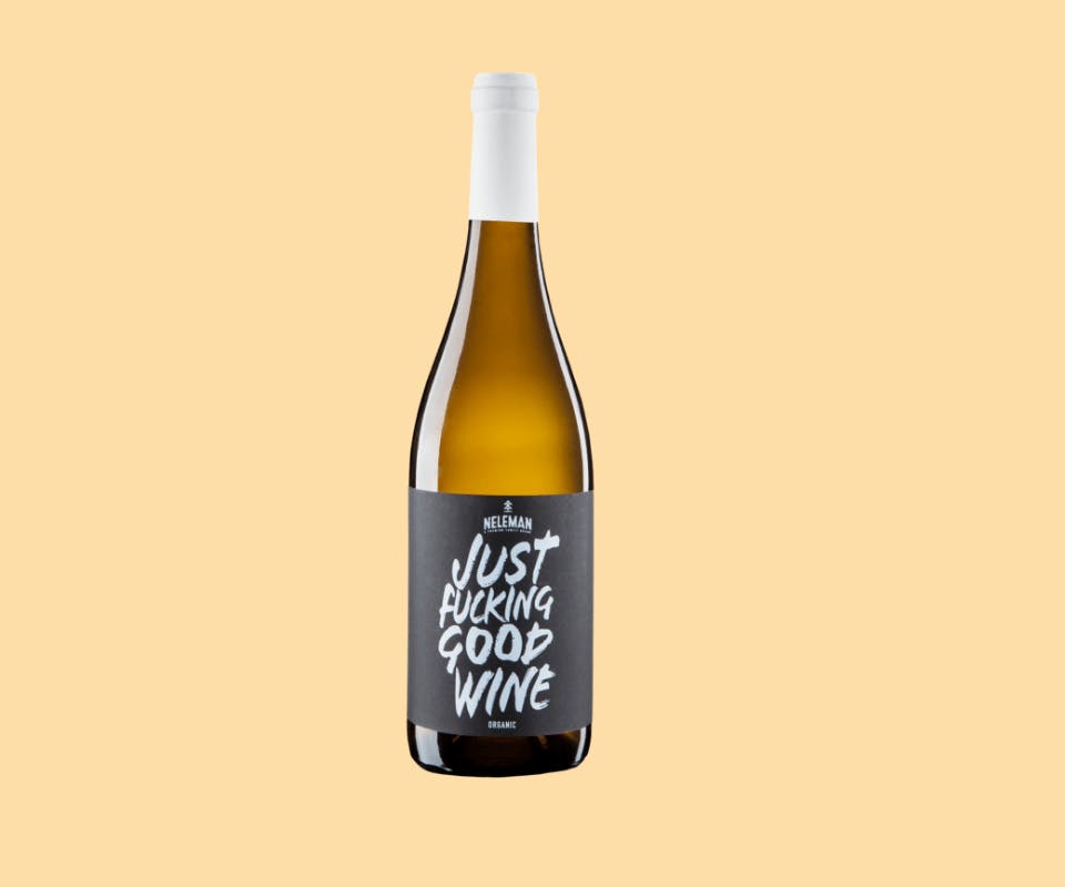 'Just Fucking Good'-wijn van Neleman is quite delicious wine, actually