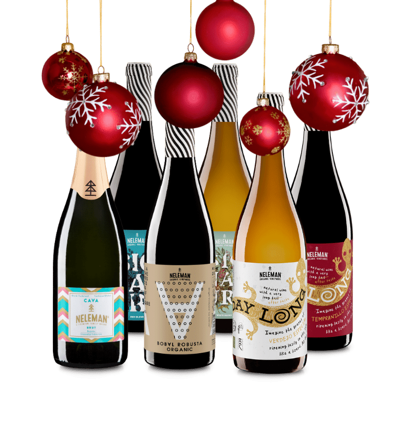 Kerst Wijnpakket Luxe Organic