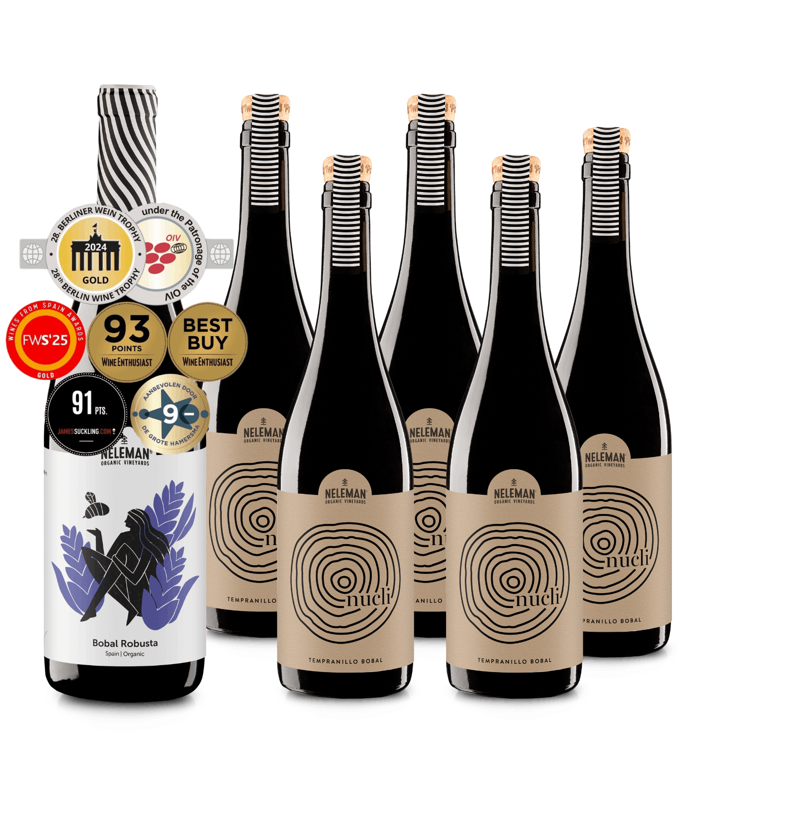 Bobal Topwijnpakket Organic