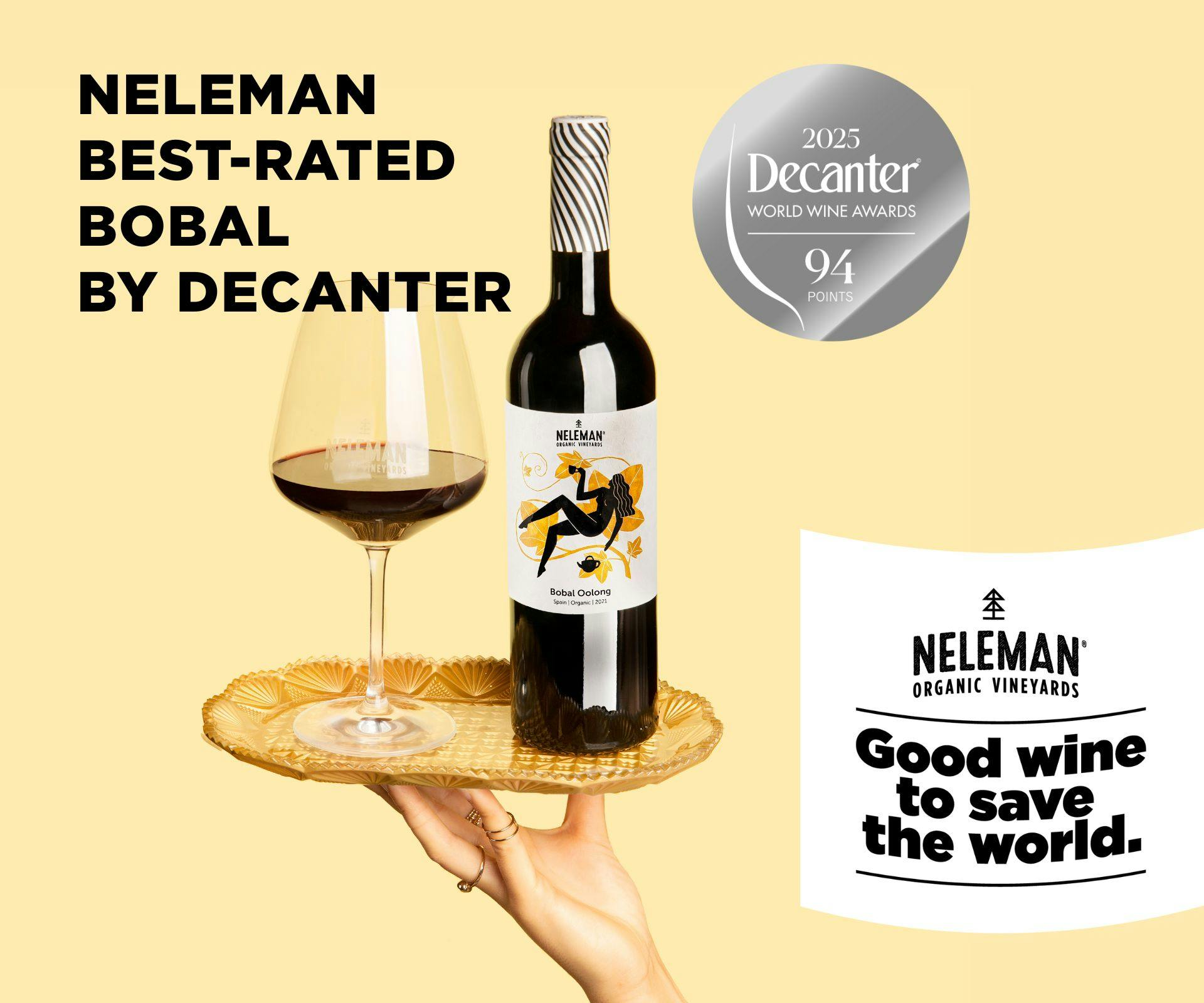 Neleman best-rated Bobal wine at Decanter