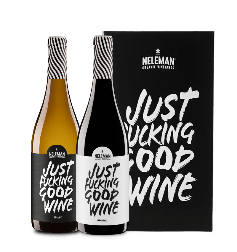 Just Fucking Good Wine Cadeaupakket Duo Organic
