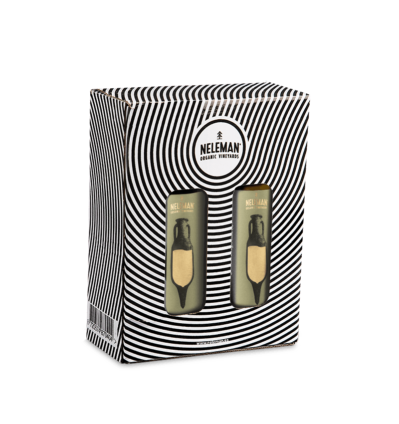 Neleman Olijfolie Villalonga cadeaupakket duo (2x 500 ml)
