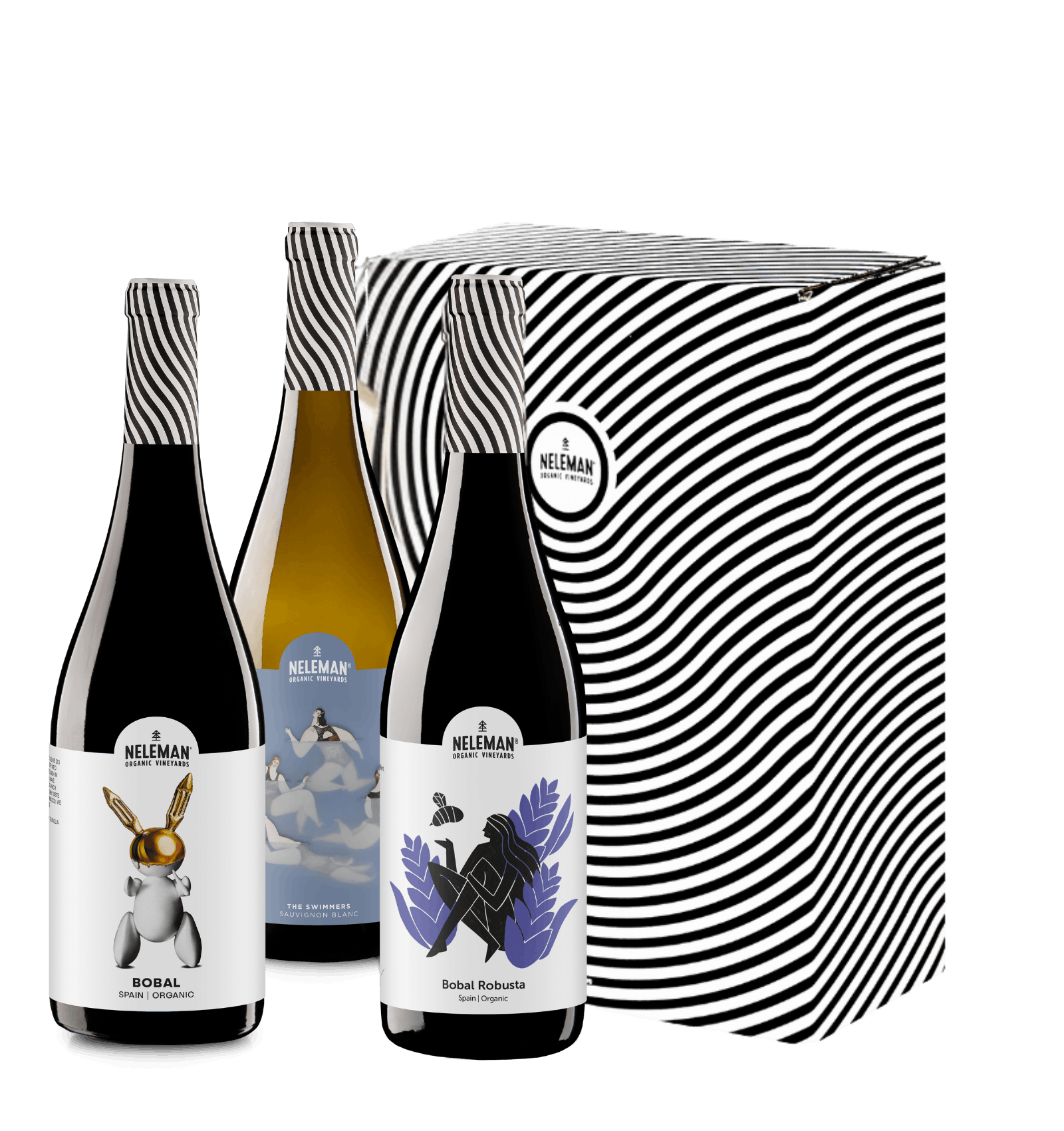 Luxe wijnen cadeaupakket Organic