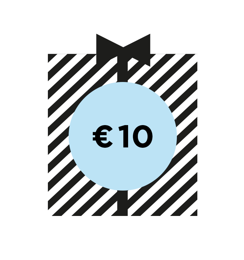 Giftcard (digitaal) t.w.v. €10