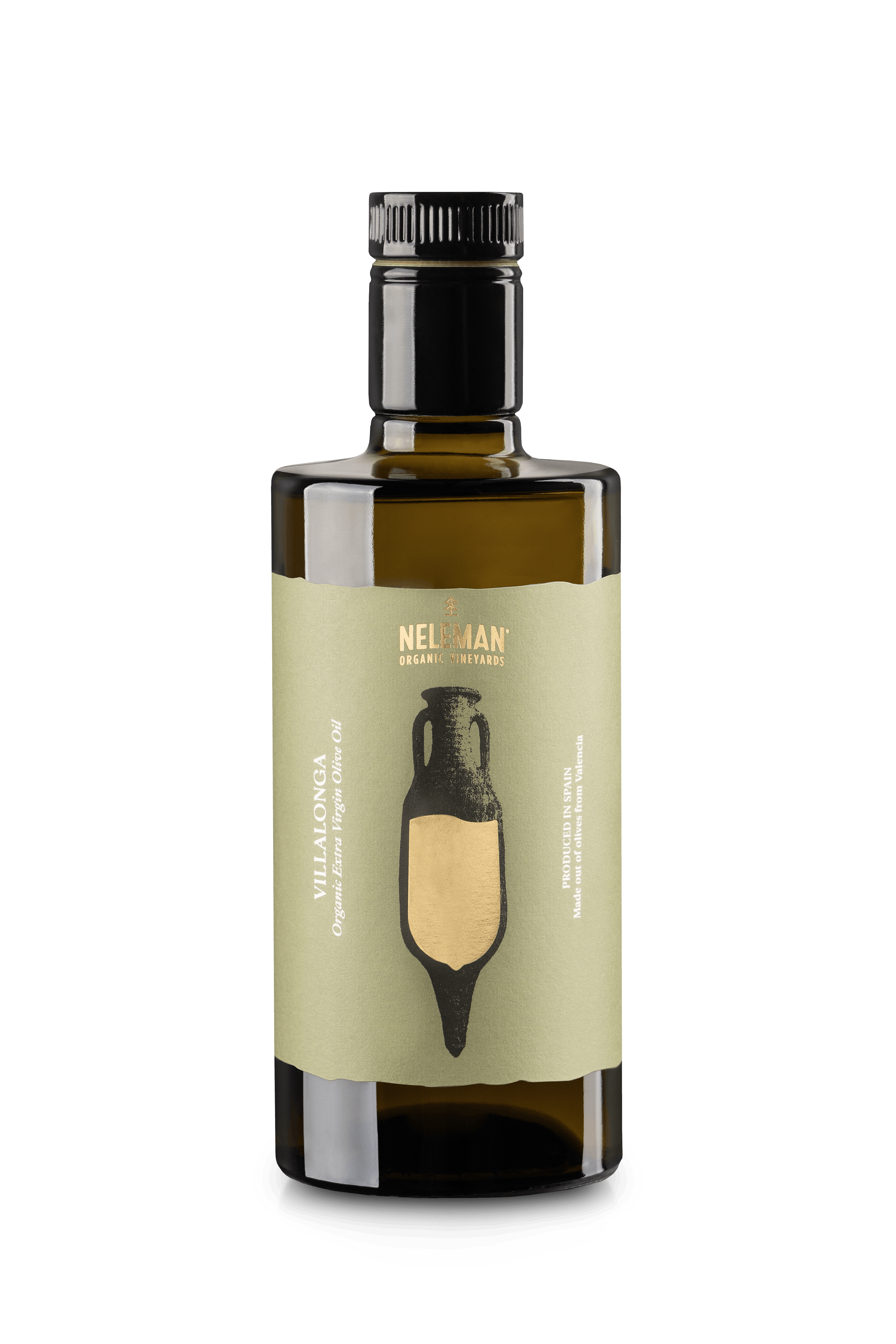 Neleman Olijfolie Villalonga Extra Vierge Organic (500 ml)