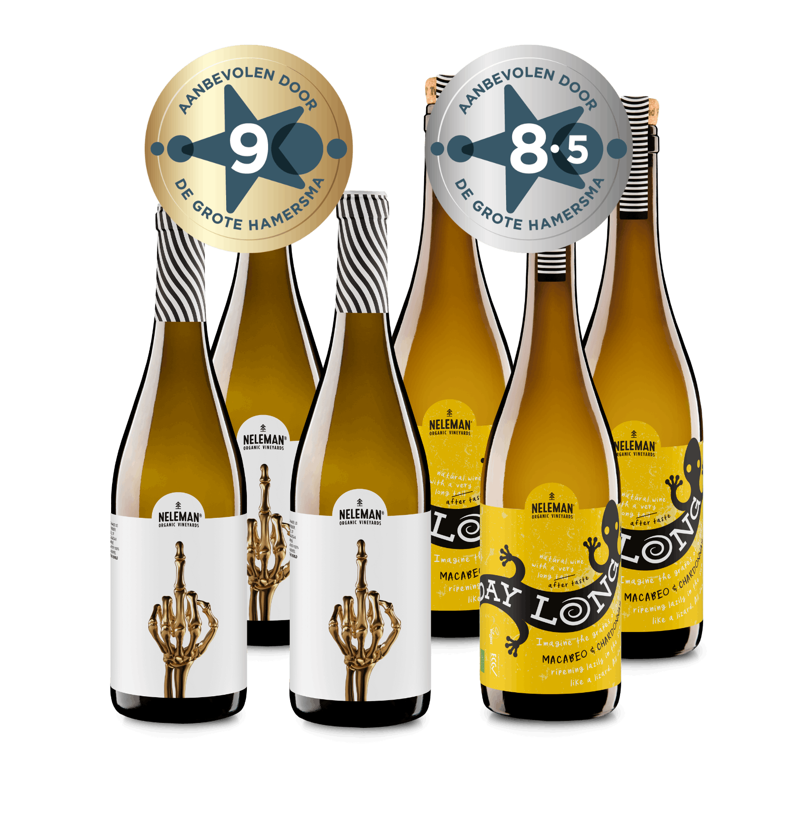 Sterwijnpakket Macabeo Mix (3+3) Organic