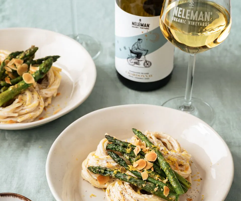 Linguine Cacio e Pepe & Bike Winemakers Release Chardonnay