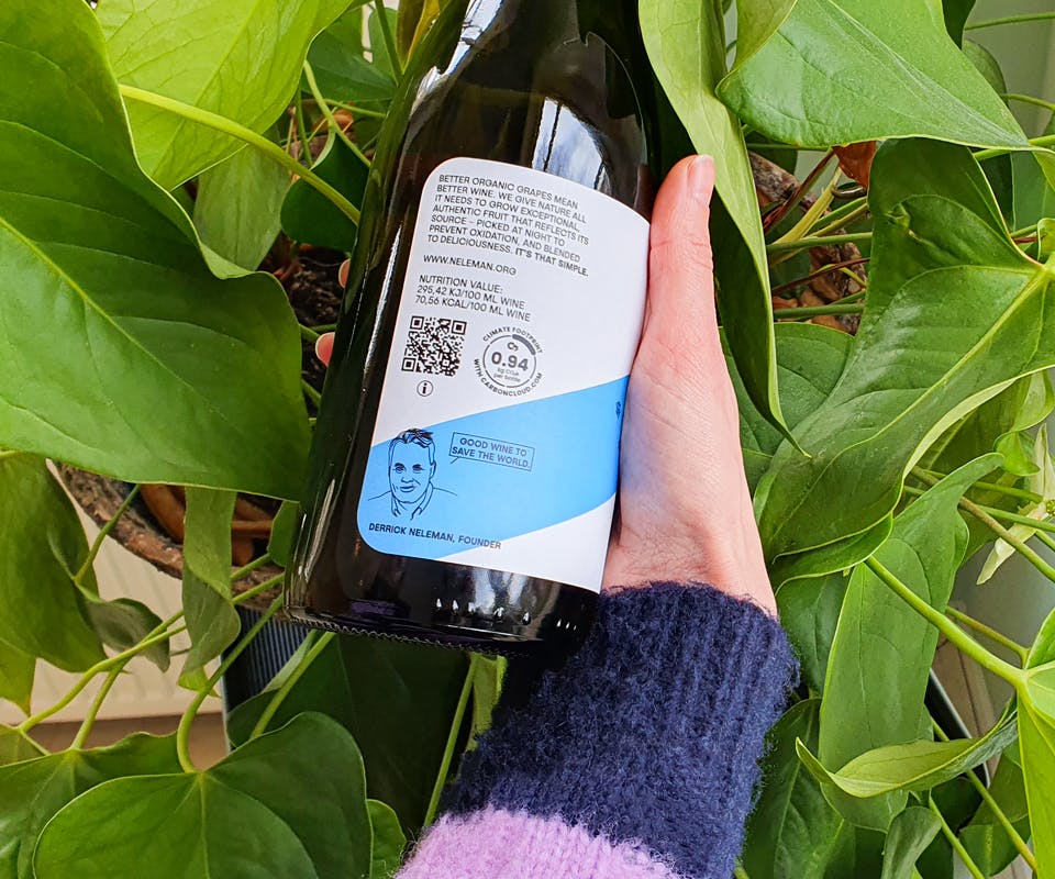 Ingrediënten en voedingswaarde op onze wijnetiketten