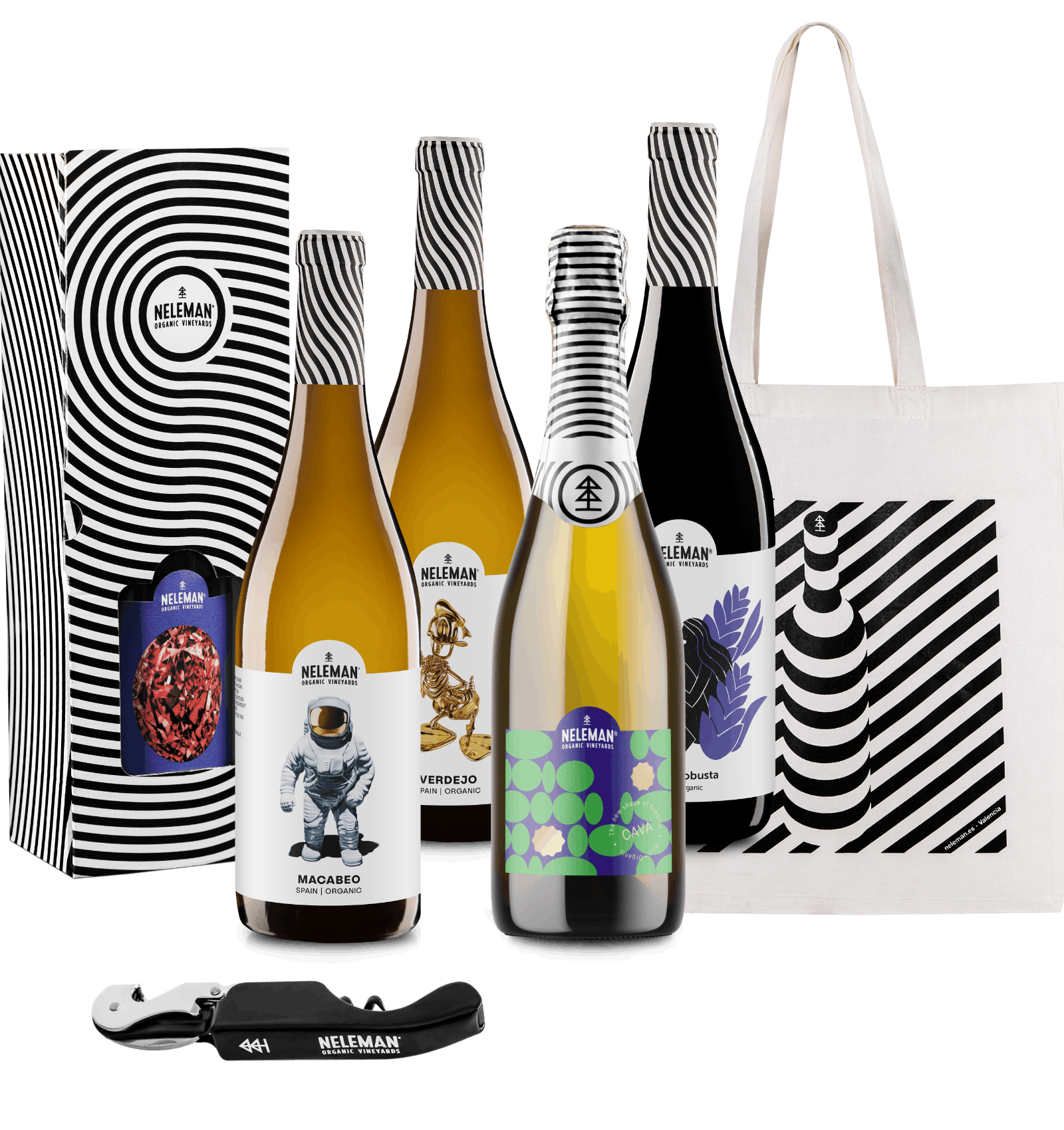 Luxe Kerst Wijnpakket Organic